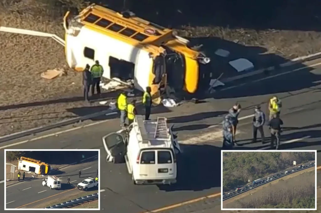 NJ Bus Crash in Wall Township Causes Major Shutdown on I-95